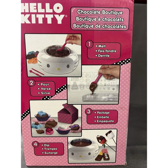 NEW Hello Kitty Chocolate Boutique Sweet Maker Molds & Accessories (2727) - Picture 8 of 12